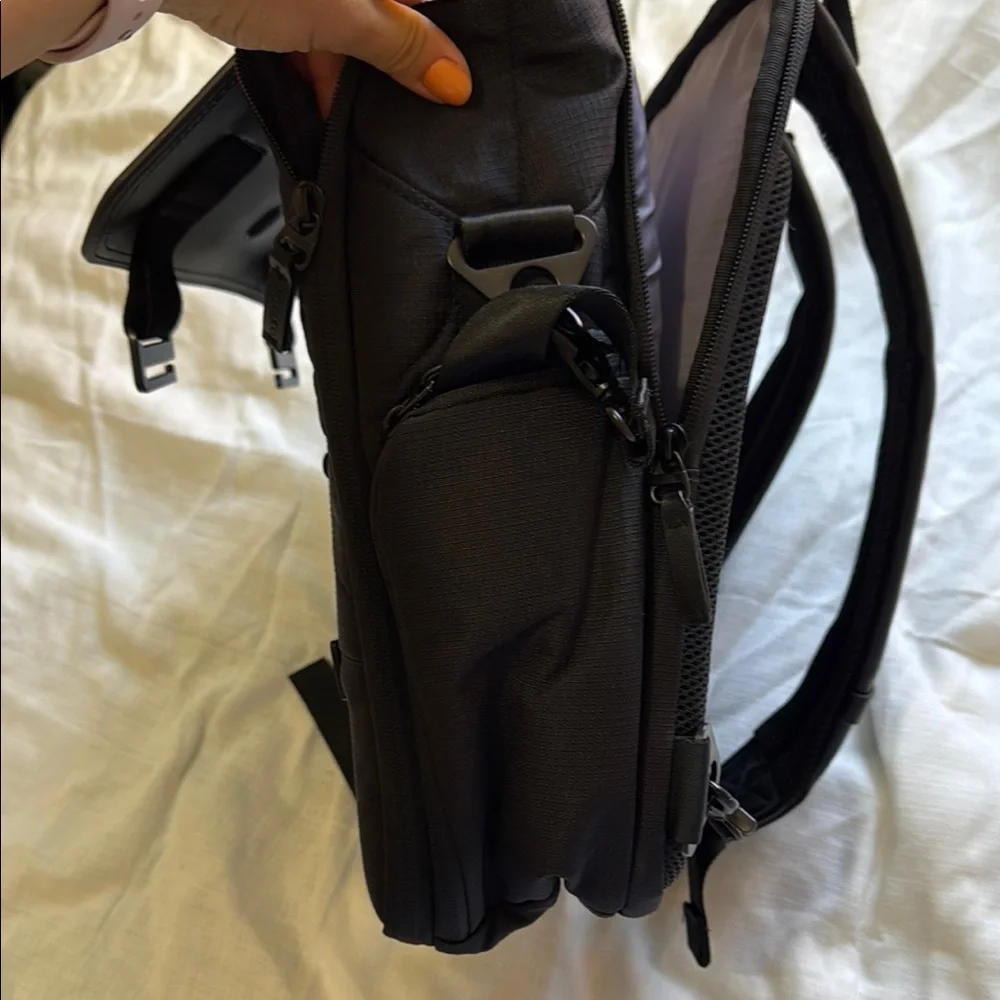 Unused diaper bag, black